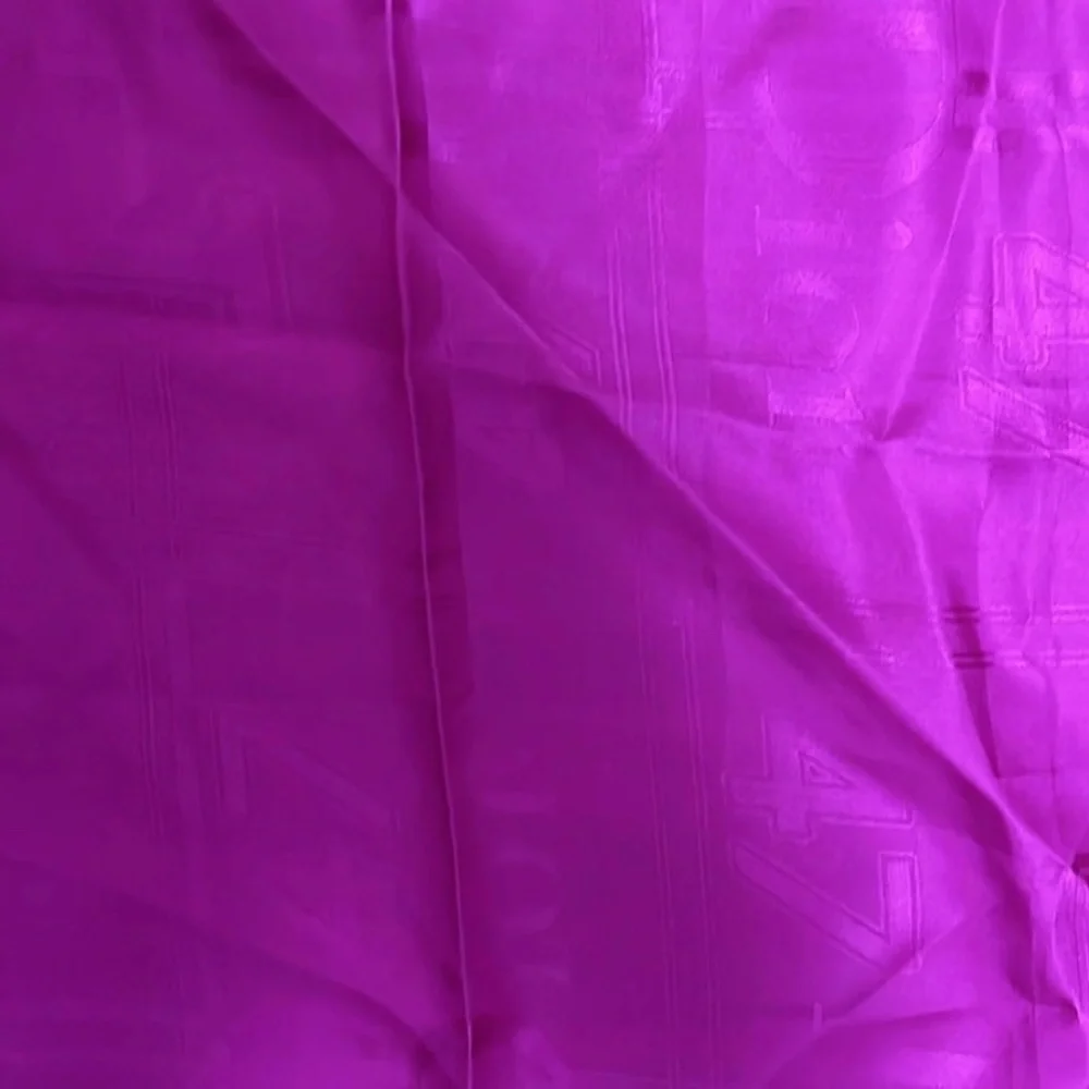 Dior Adorable fuchsia pink silk scarf w/ ties - EUC